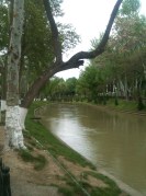 Park along the river off of Navoiy in Tashkent.