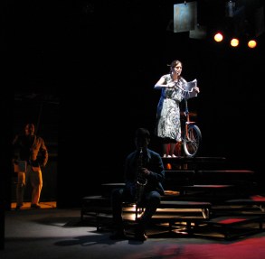 Rehearsing "Packs of Dogs Part 2"